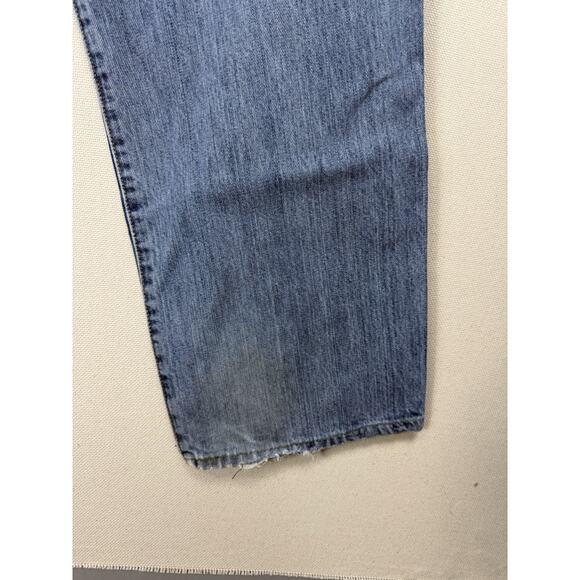 Cinch Jeans Men's Size 42 x 34 Denim 5 Pocket Western Work Jeans Distressed - Picture 15 of 16